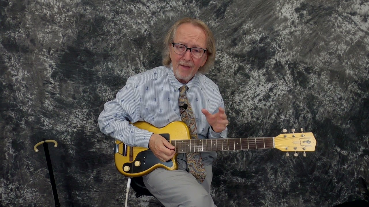 1956 Harmony made Aldens H44 Stratotone Gold