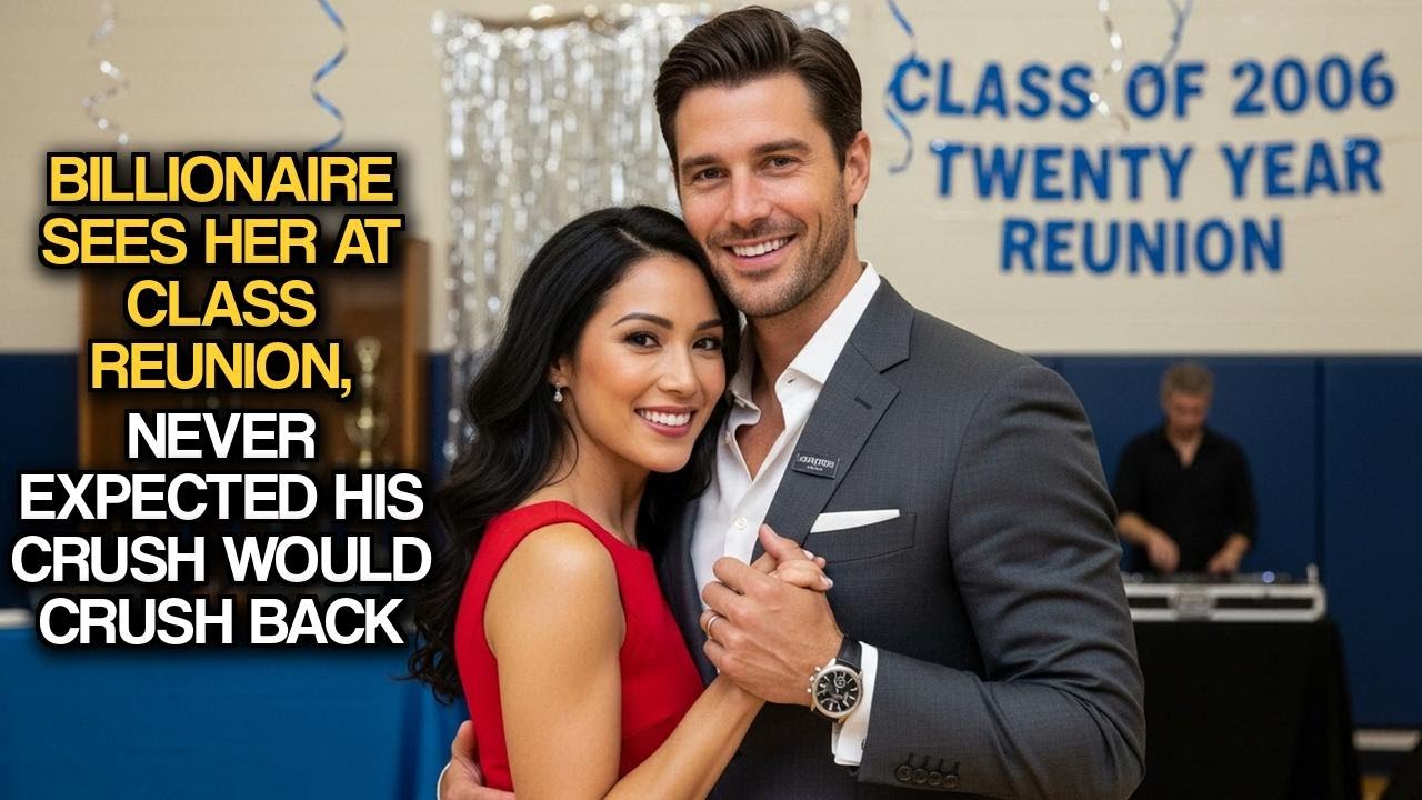 Billionaire Sees Her At Class Reunion, Never Expected His Crush Would Crush Back