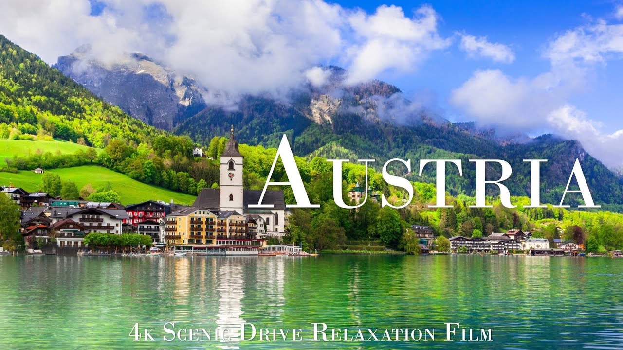 Salzburg in 4k - Scenic Drive | Alpine Town Of St. Gilgen