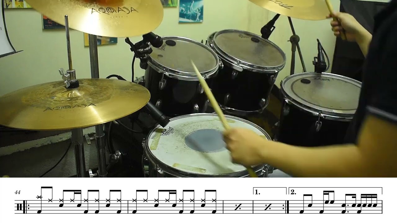 Langit - Passion Generation Worship Band (Drum Cover with Drum transcriptions)