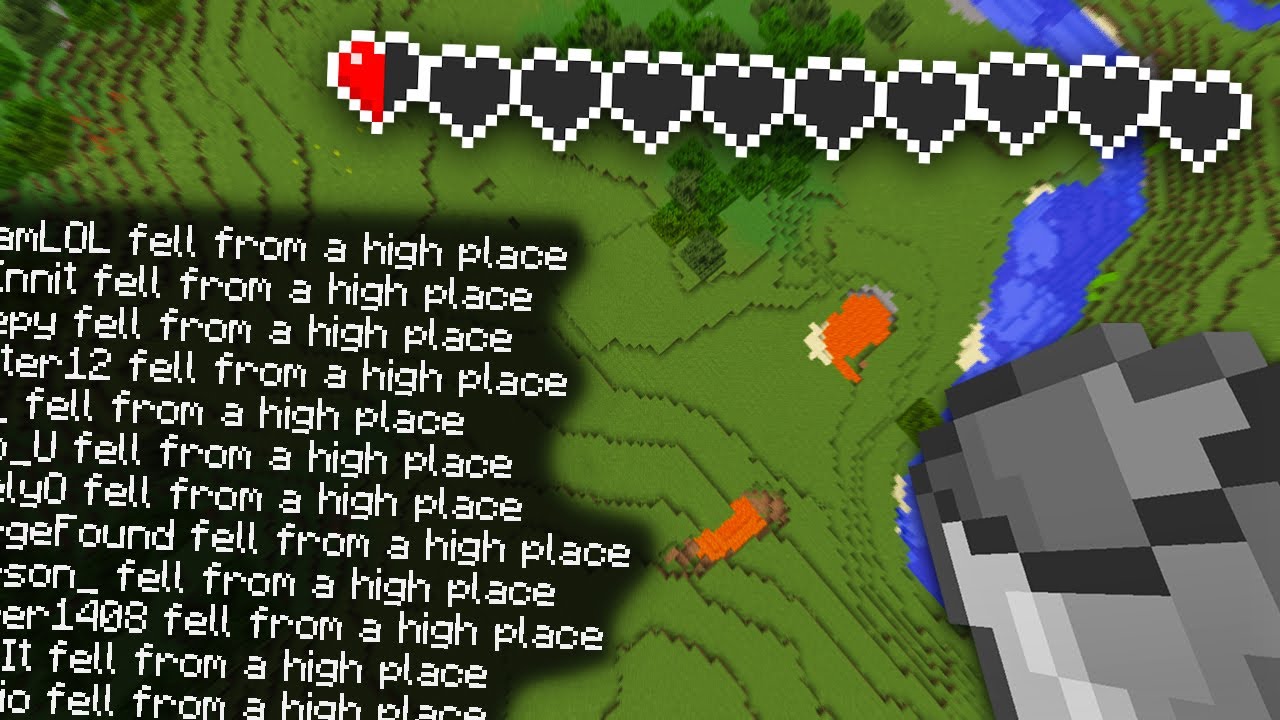 If I Take Damage, Everyone Gets Launched 100 Blocks...