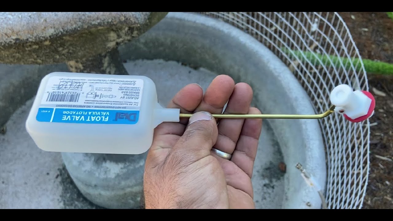 Como instalar una VALVULA de FLOTADOR (FLOAT VALVE)