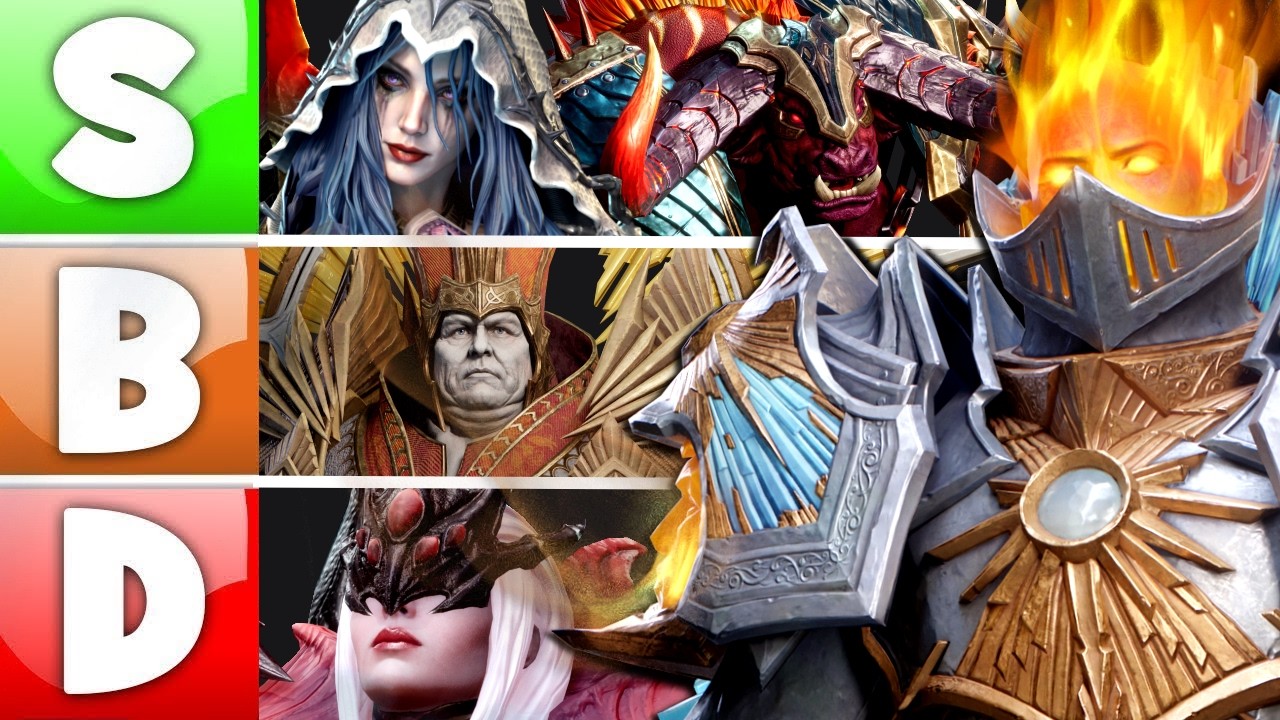 Рейтинг ВСЕХ Легендарных Лордов из Watcher of Realms! Обновлено для Орена! Впереди интересные про...