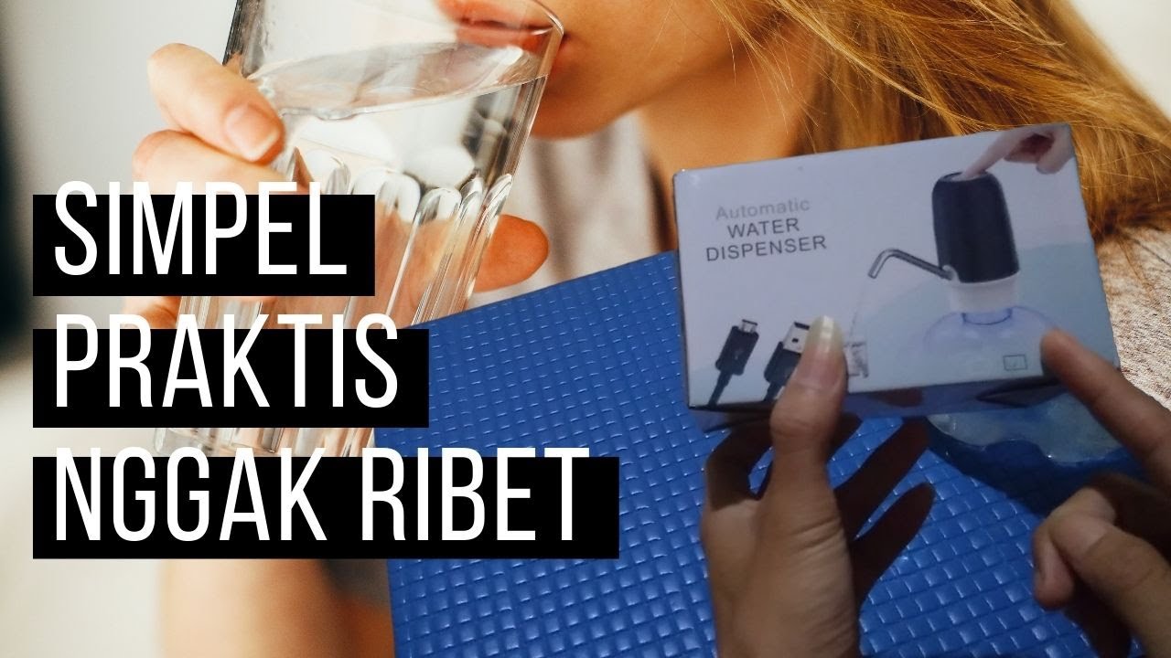Review | Tutorial Cara Pasang Pompa Galon Elektrik TERBARU! | Automatic Water Dispenser | Unboxing