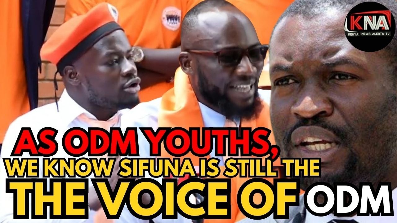 KENYANS BE IN FORMED. SIFUNA IS STILL THE VOICE OF ODM.