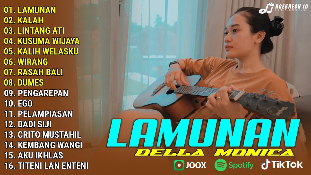 Della Monica | Lamunan Full Album | Lagu Jawa Akustik Paling Dicari Viral Tiktok 2026