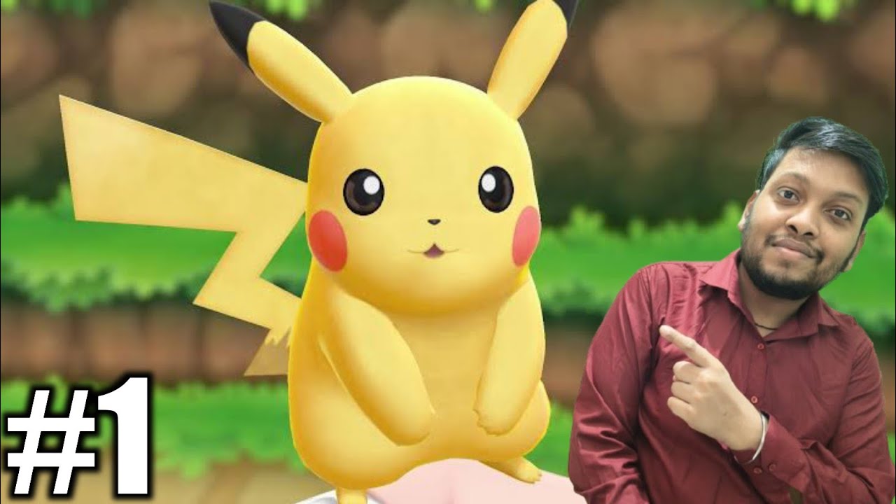 Starting New Journey In Pokemon Let's Go Pikachu 👀✨