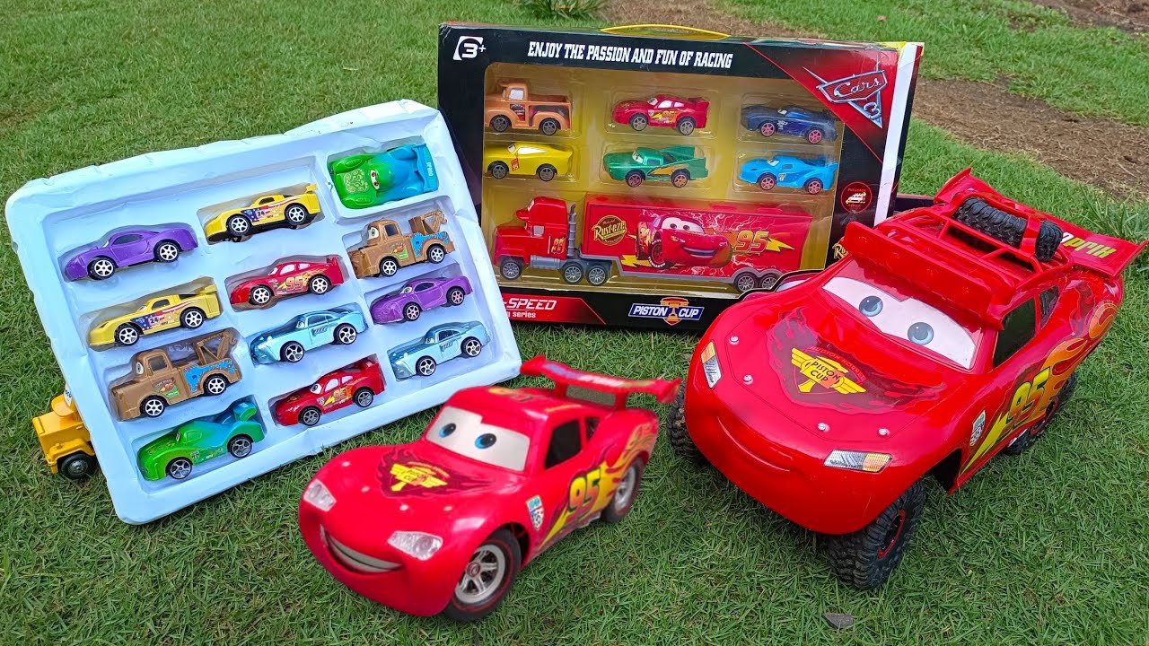 Disney Pixar Cars Unboxing Review l Lightning McQueen Bubble RC Car | Monster Truck