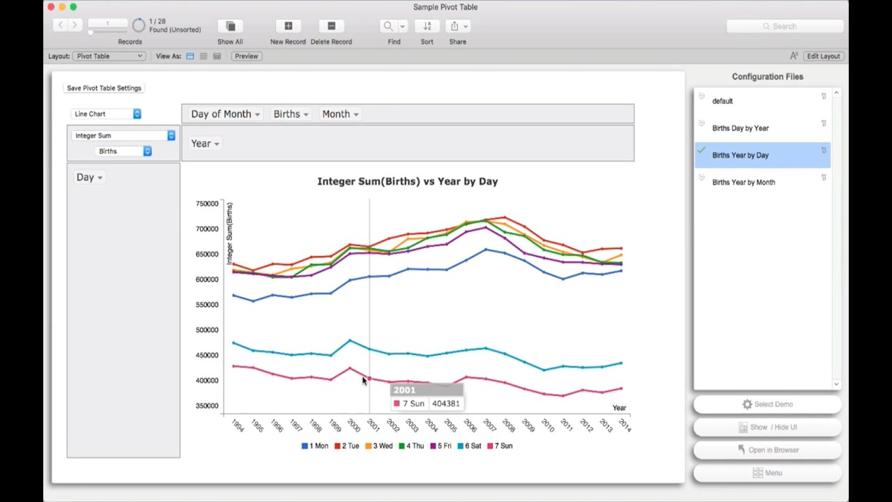 Pivot Tables in FileMaker
