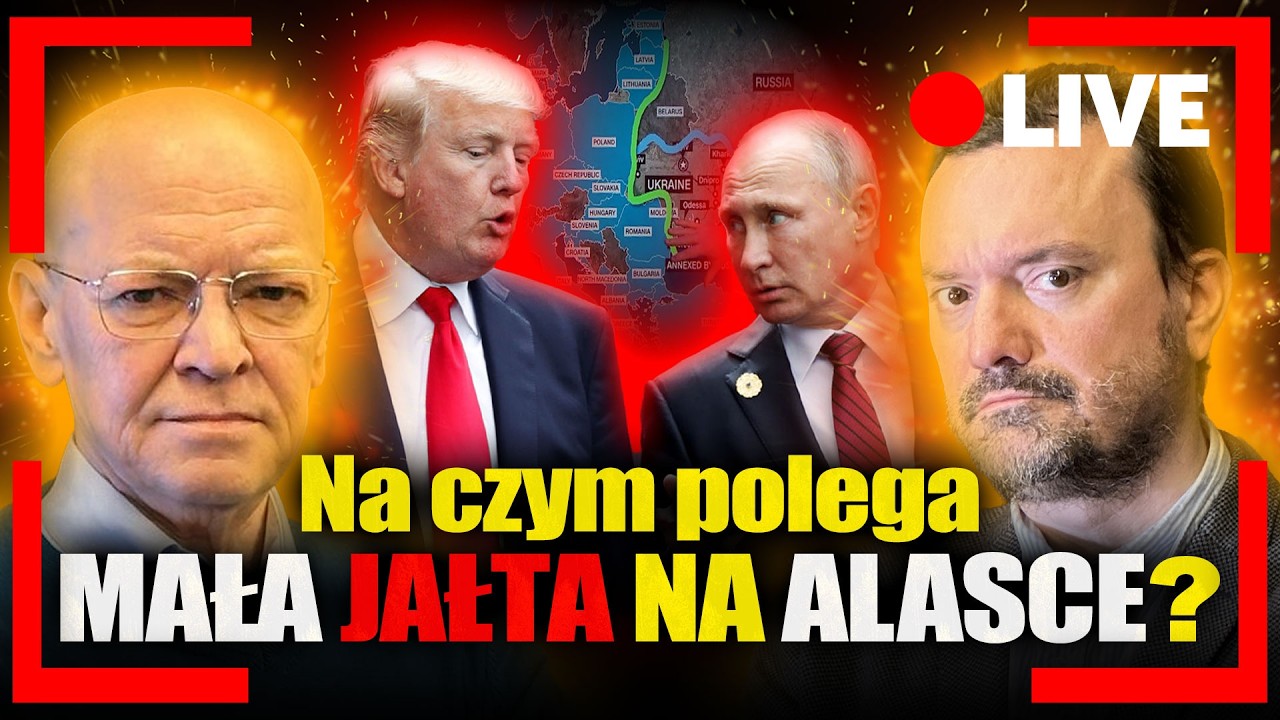 [LIVE] Na czym polega mała Jałta na Alasce? Major Cheda o tym co Trump obiecal Putinowi. Jan Piński