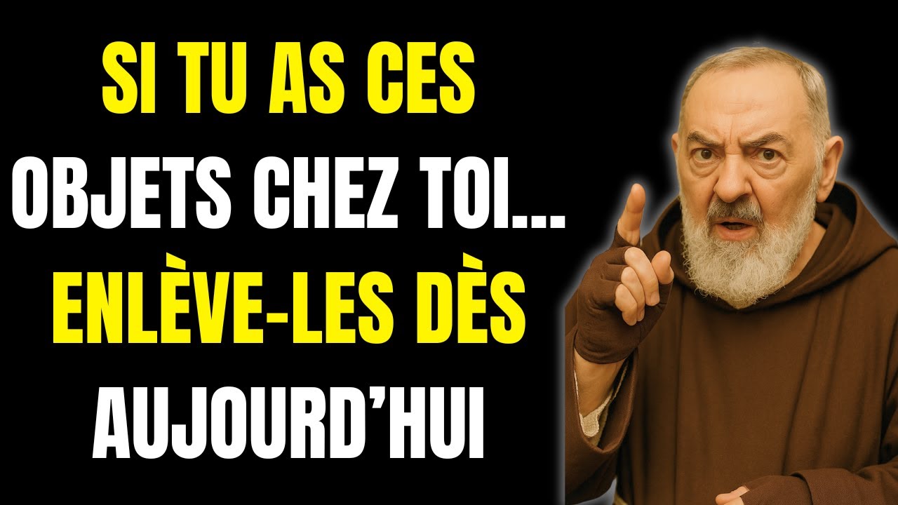 PÈRE PIO : 5 OBJETS MACABRES À RETIRER IMMÉDIATEMENT DE VOTRE MAISON APRÈS LA SEMAINE SAINTE