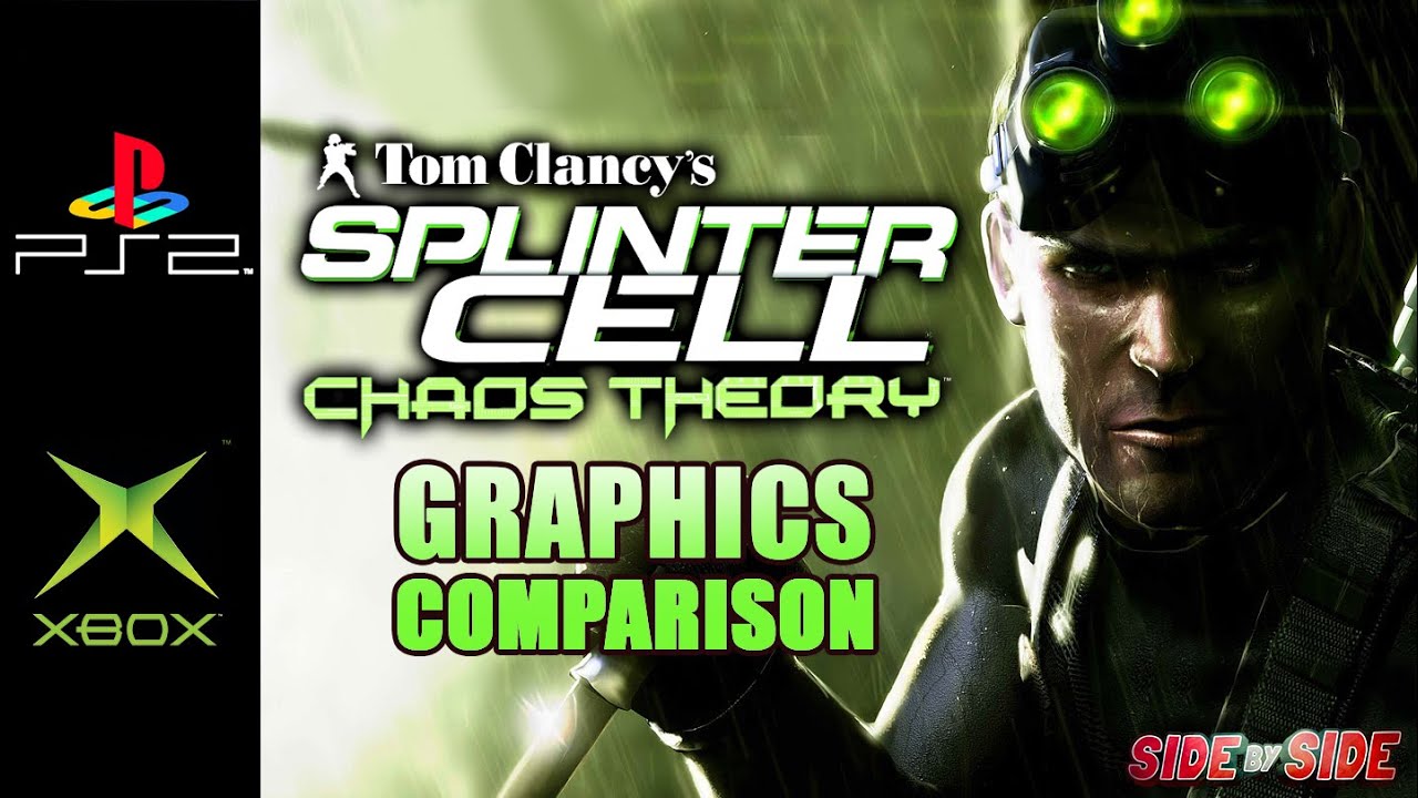 Tom Clancy’s Splinter Cell: Chaos Theory | Сравнение графики | ( PS2 , Xbox )