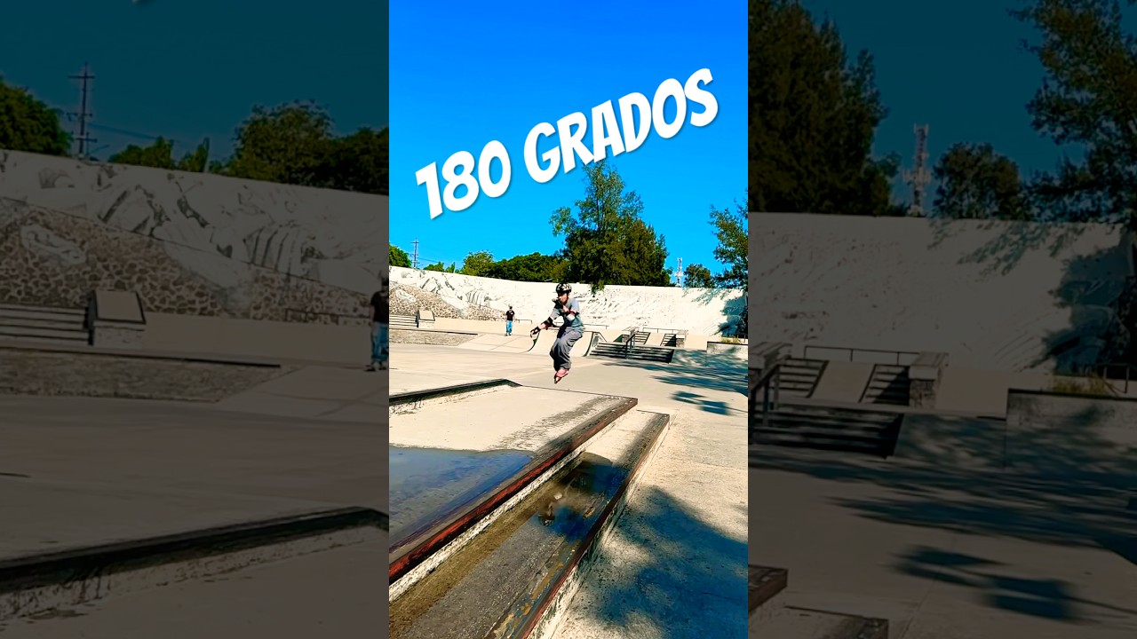 Entrenando un giro 180 en caj&oacute;n 🚀💥 #RollerLife #CTSGeek #AdrenalinaPura&rdquo; #Rollerblading #tricks
