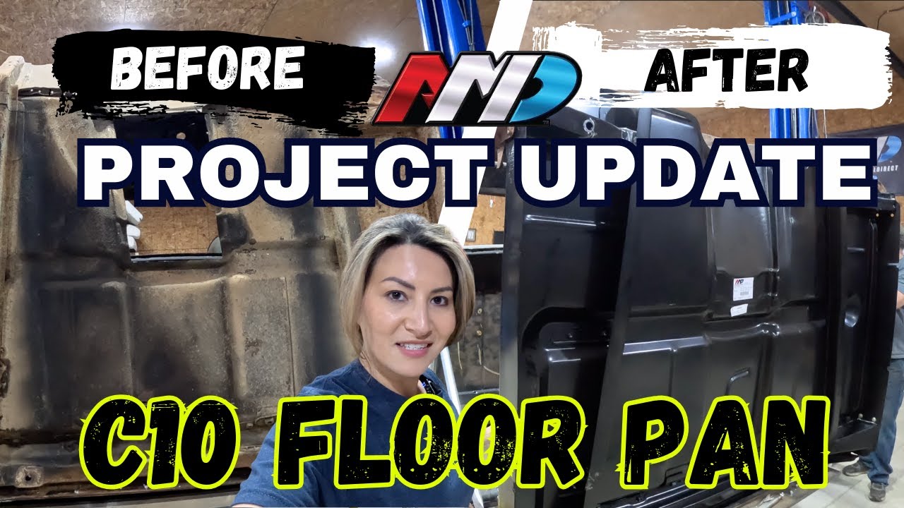 AUTO METAL DIRECT CHEVY C10 INSTALL FLOOR PAN PROJECT BUILD UPDATE