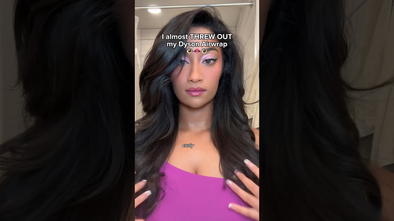 I almost threw out my Dyson airwrap 👁️👄👁️ thank god I didn&rsquo;t 🙏🏽