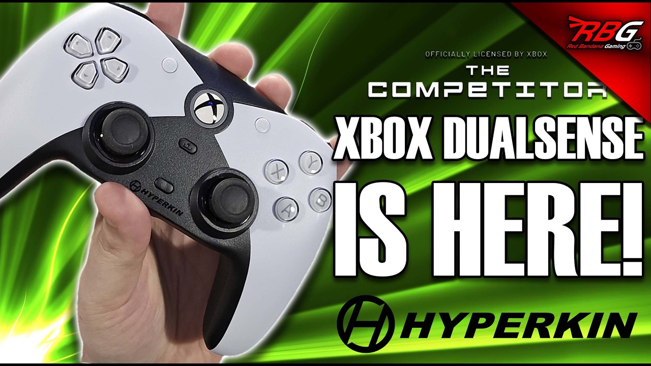 Xbox DualSense уже здесь! Обзор Hyperkin: The Competitor — контроллер Xbox Series X/S