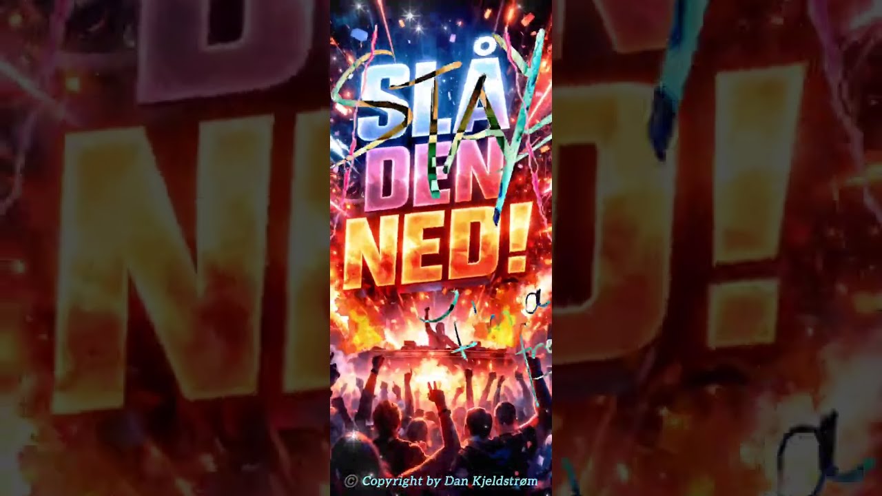 SLÅ DEN NED (OFFICIAL) | Dansk Club Banger | Bas & Party Energi #danskmusik #musik #remix #