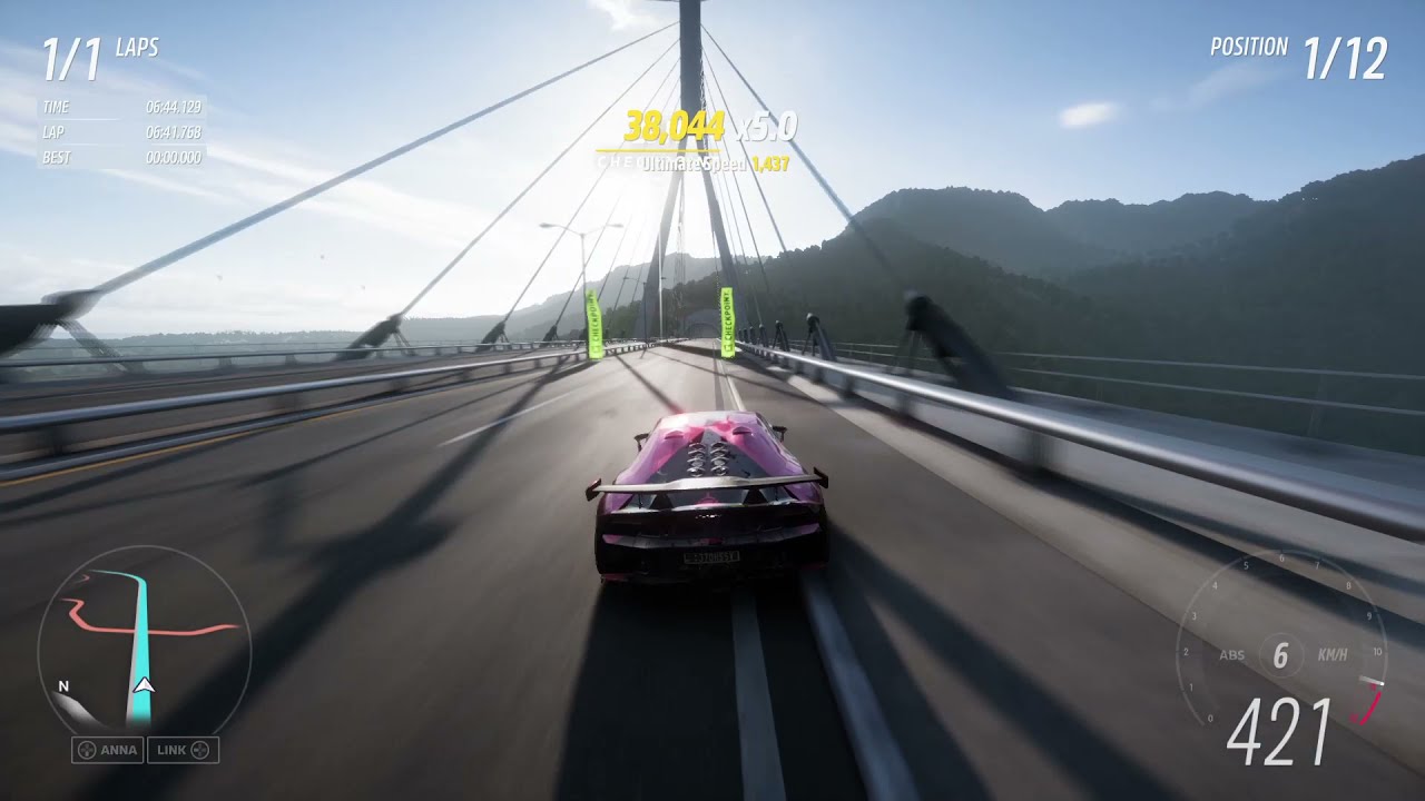 Forza Horizon 5 | Goliath - No RW Full Race & No RW Best Lap | 8:50.115 & 8:47.754