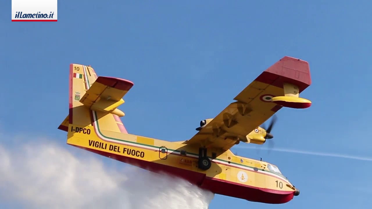 Vigili del Fuoco DOS Lamezia Terme Canadair CL-415 AIB