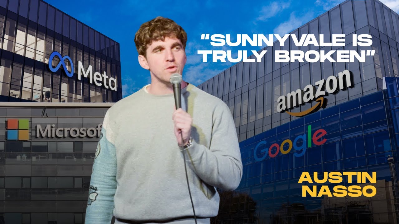 Austin Nasso roasting Silicon Valley Tech Bros