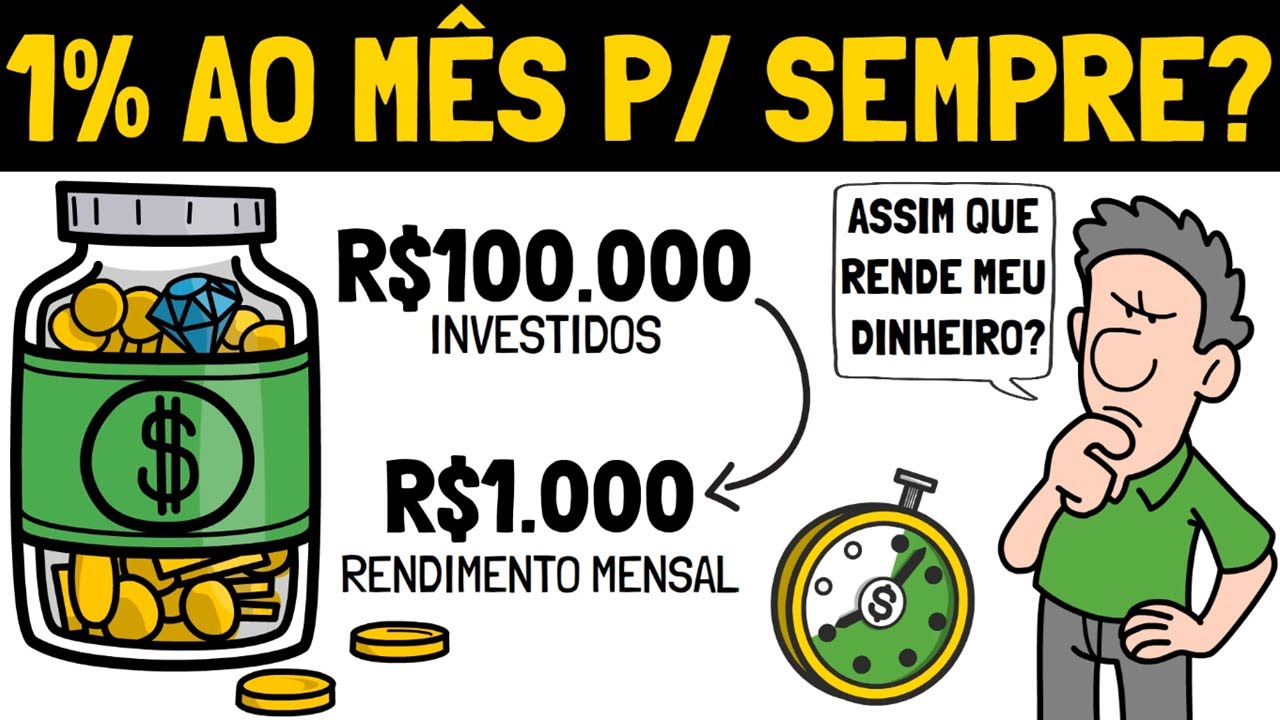 Investimentos Geradores de Renda: TEM COMO RECEBER 1% AO MÊS PARA SEMPRE?