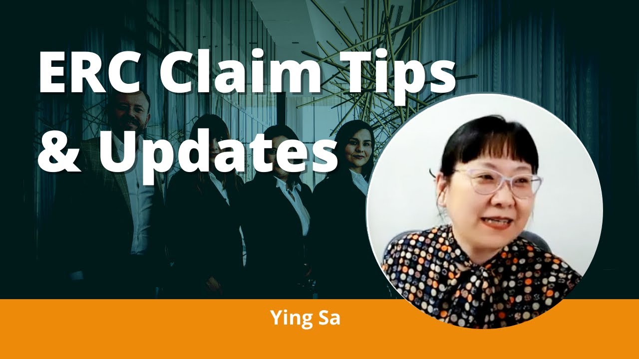 ERC Claim Tips & Updates