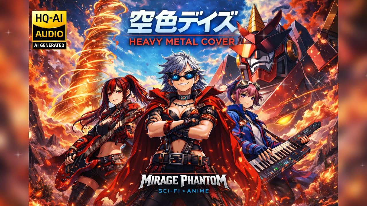 🎧空色デイズ｜中川翔子│Heavy Metal Cover by MIRAGE PHANTOM