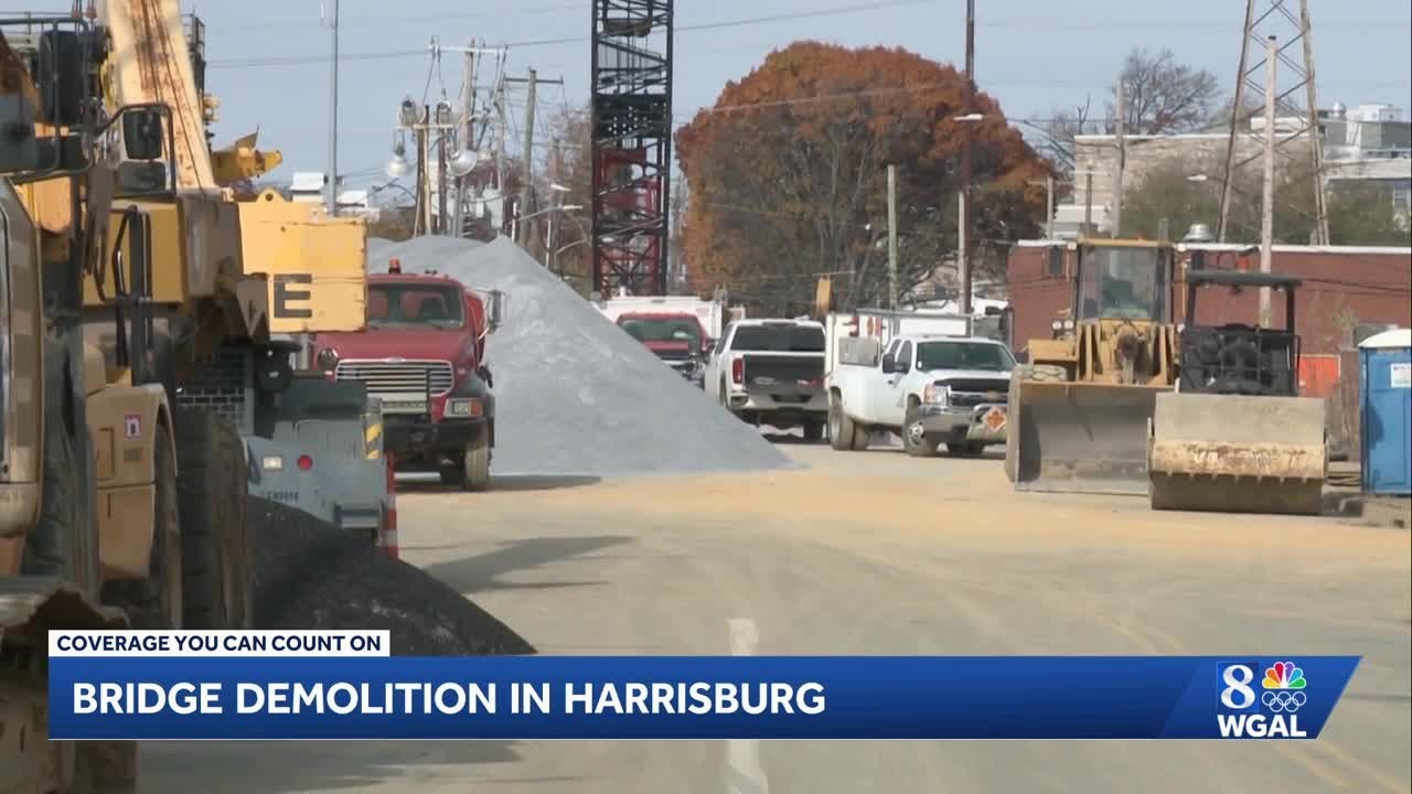 Bridge demolition set to shut down I-83 this weekend