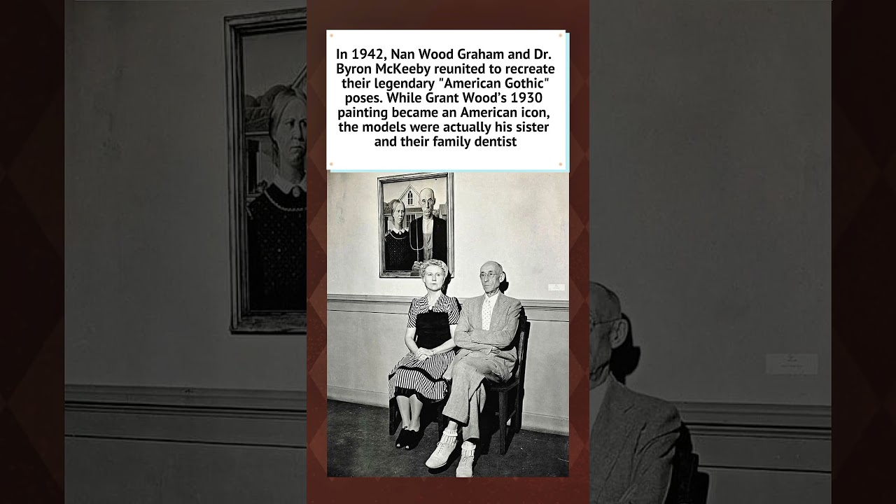 The Real Faces of American Gothic: 1942 🖼️