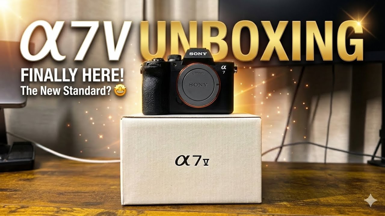 α7V UNBOXING!!!