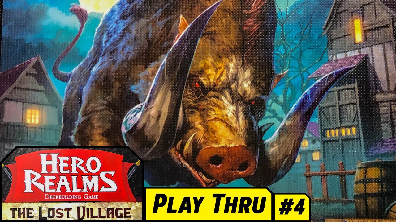 HERO REALMS Encounter #4 THE LOST VILLAGE Campaign Solo Play