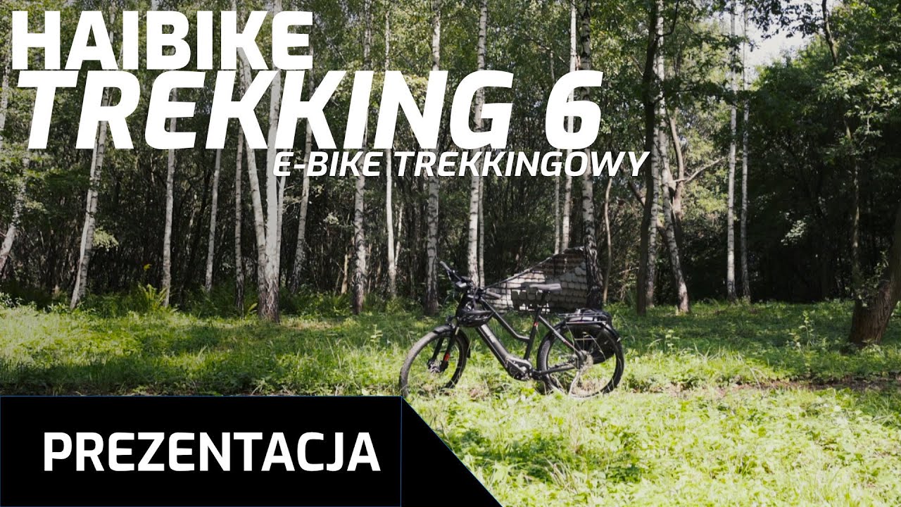 HAIBIKE Trekking 6 - trekkingowy rower elektryczny [prezentacja]