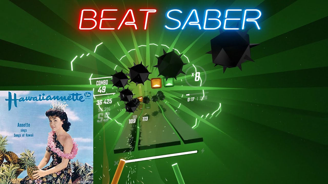 Beat Saber - Pineapple Princess [Annette Funicello] - Mapped by me (FC 95.6%)