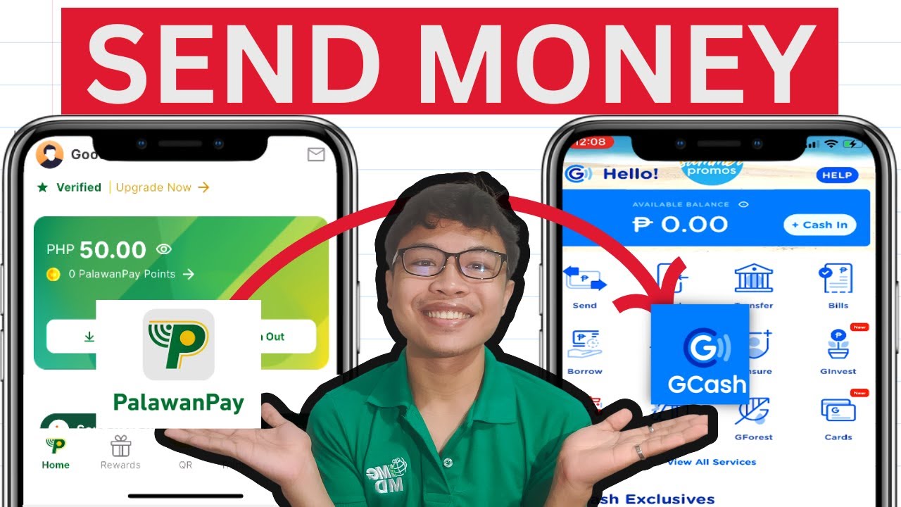 How to SEND MONEY from Palawan Pay to GCASH