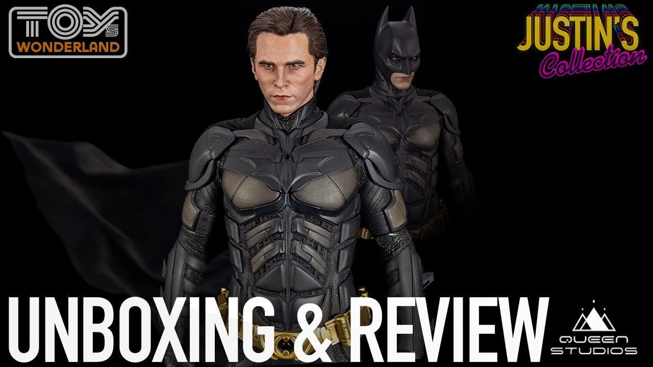 Queen Studios Batman The Dark Knight 1/3 Scale Statue Unboxing & Review