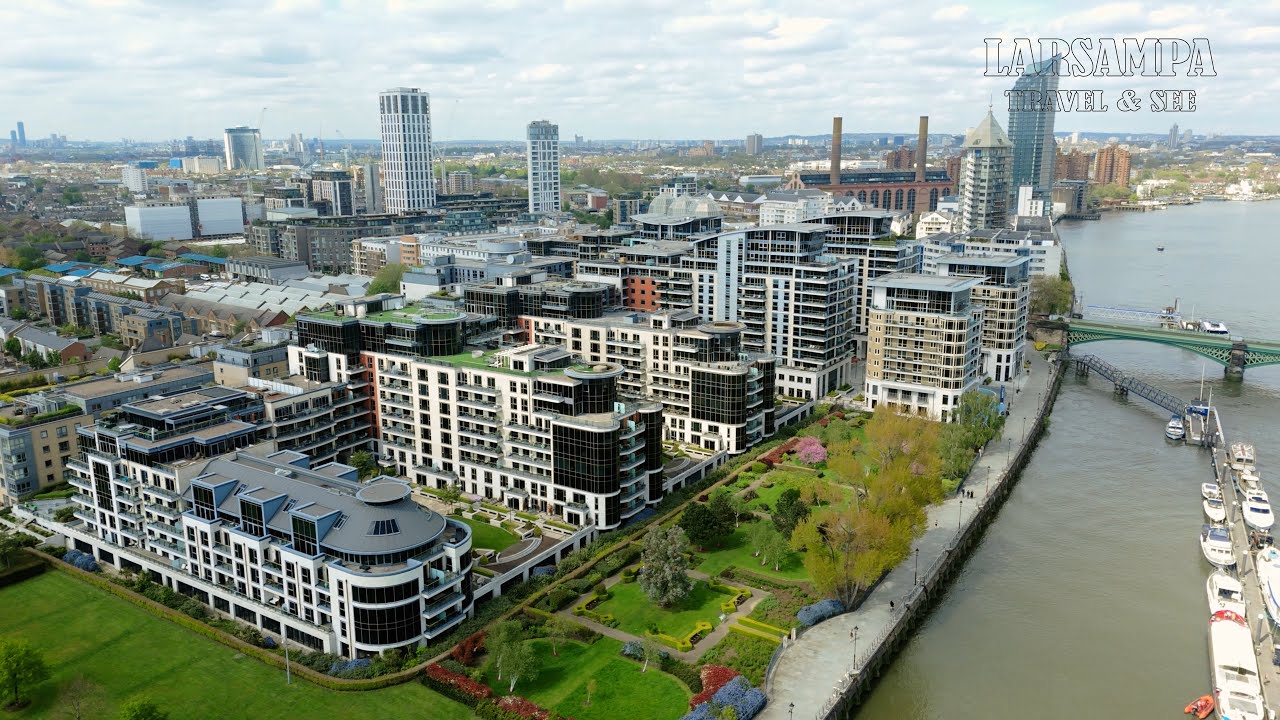 THE PART OF LONDON YOU DON'T SEE | IMPERIAL WHARF LONDON | DJI MINI4 PRO | OSMO POCKET 3 | DJI MIC 2