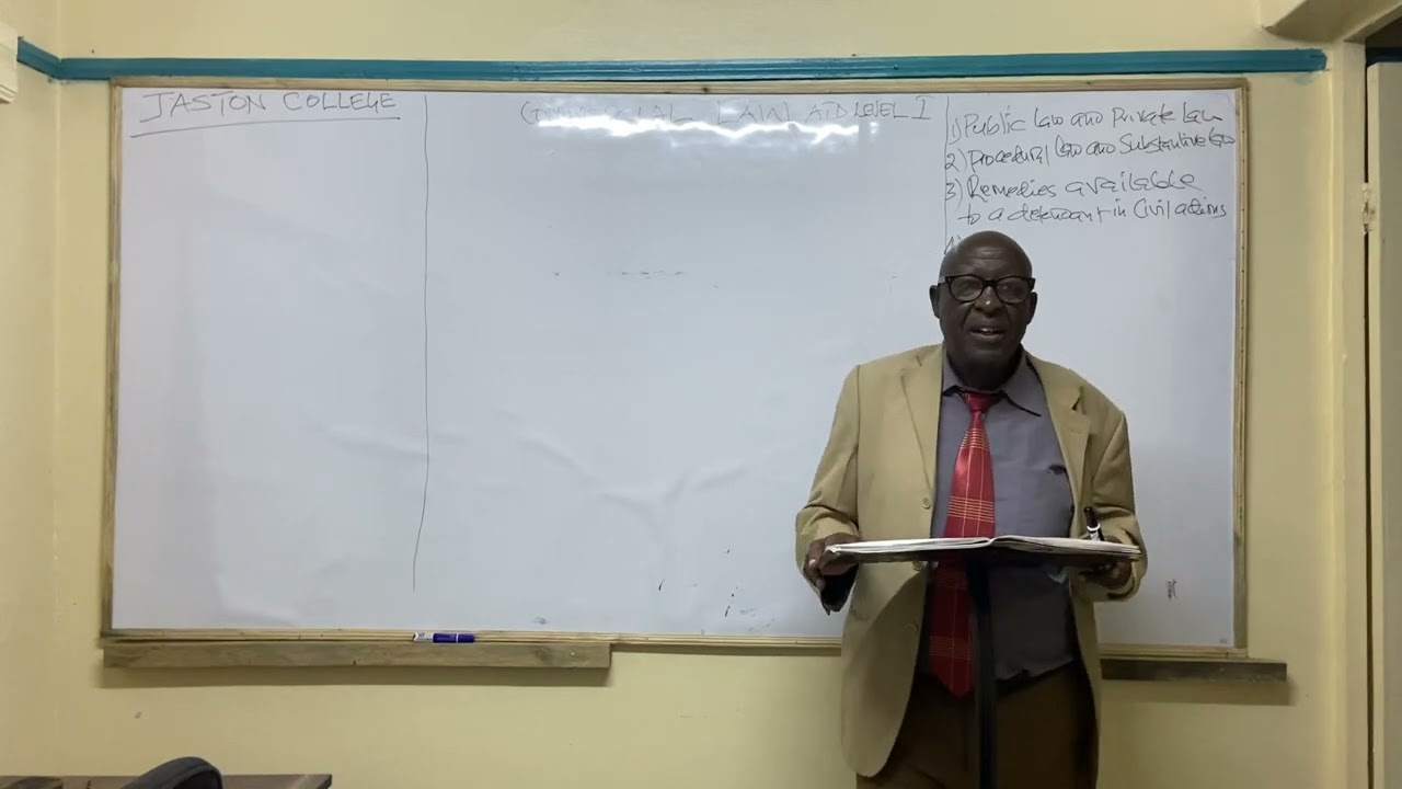 NATURE, PURPOSE & CLASSIFICATION OF LAW| COMMERCIAL LAW |KASNEB | ATD 1|BONAVENTURE | JASTON COLLEGE