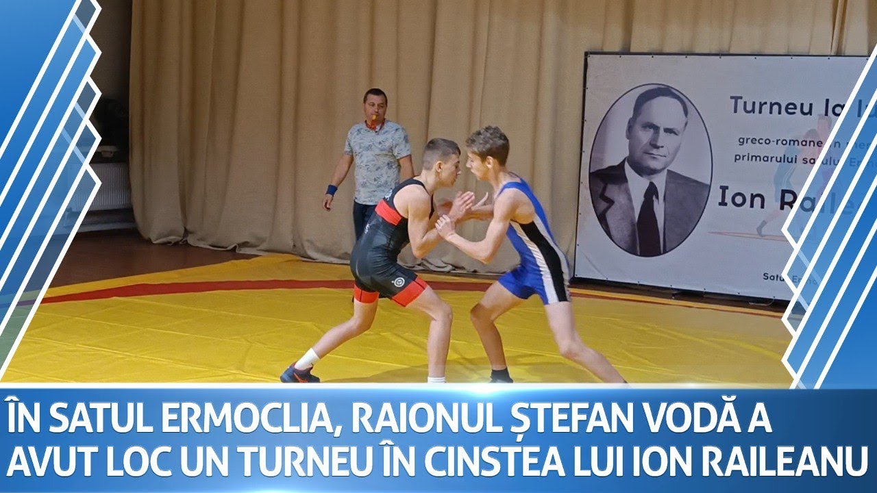 Turneul de lupte greco-romane în memoria fostului primar al localității Ermoclia, Ion Raileanu