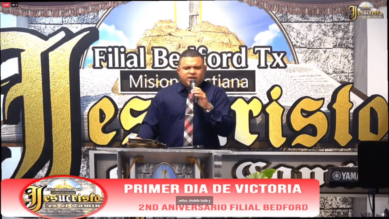 PASTOR.JAVIER VIGIL PREDICANDO LA PODEROSO PALABRA EN GRAND BEDFORD, TEXAS |01.09.2026|