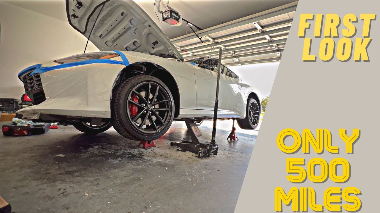 Changing The Oil On My 2023 Nissan Z Before Break-In