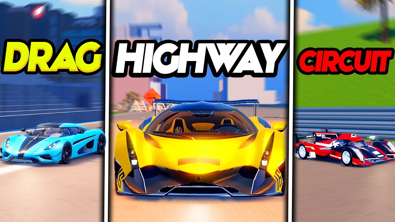 The BEST CARS For EACH RACE In Driving Empire! (2026)