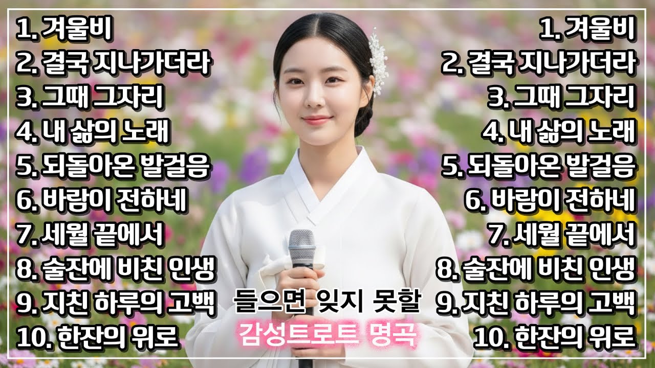 신나고 흥겨운 추억의 트로트 명곡 모음🎵 세월을 담은 감성 가득 옛 트로트 메들리ㅣ7080트로트ㅣ뽕짝 