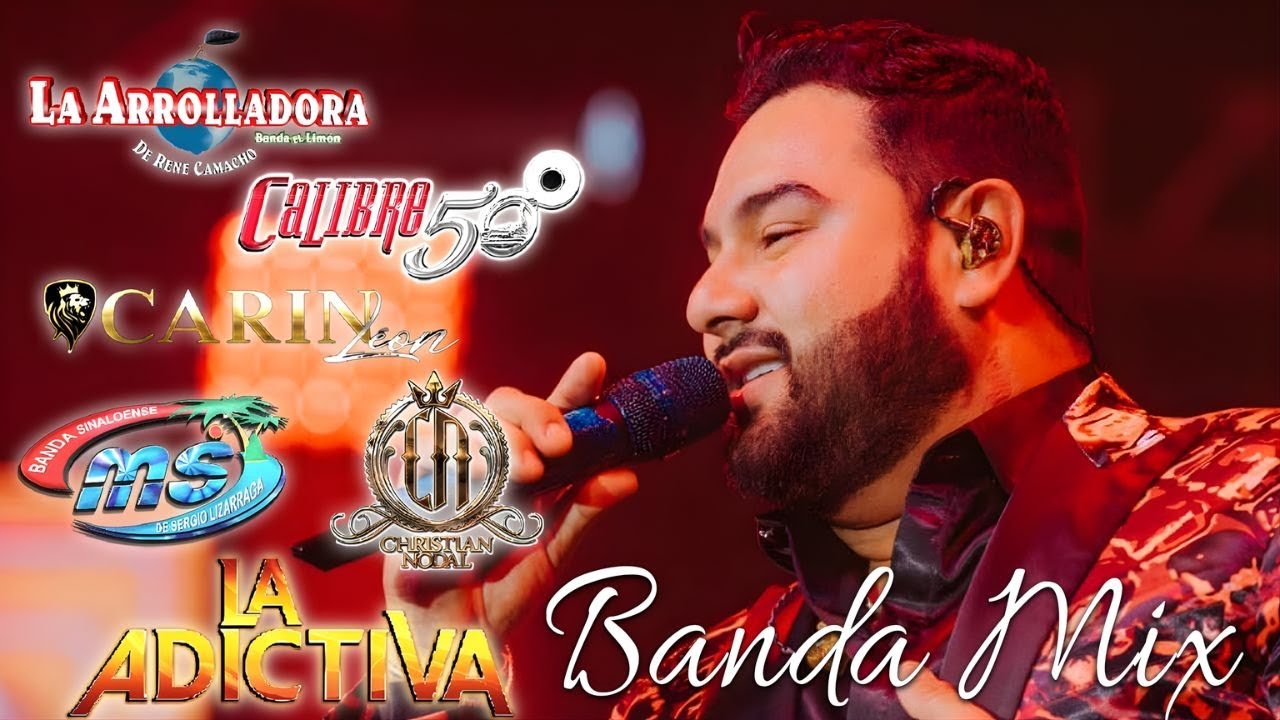 Banda Mix Rom&aacute;nticas 2026 💘 Banda MS, Carin Le&oacute;n, La Adictiva, Calibre 50