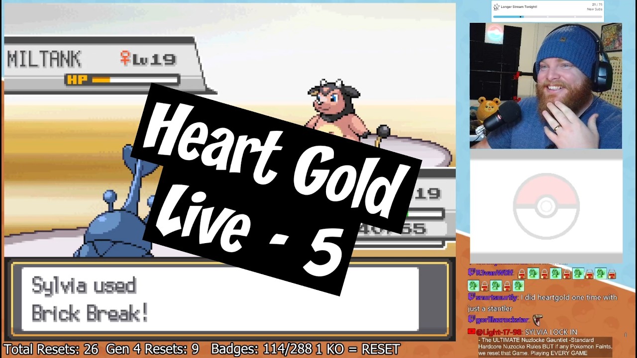 Heart Gold Fresh Start! Deathless Nuzlocke Gauntlet!