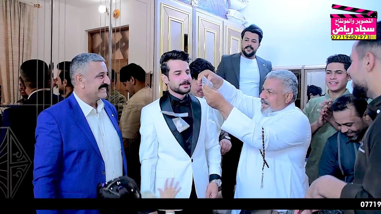 شوفو ابو العريس شلون يركص لعبو جوله حفل زفاف حسين الكعبي التصوير والمونتاج سجاد رياض 07719407973