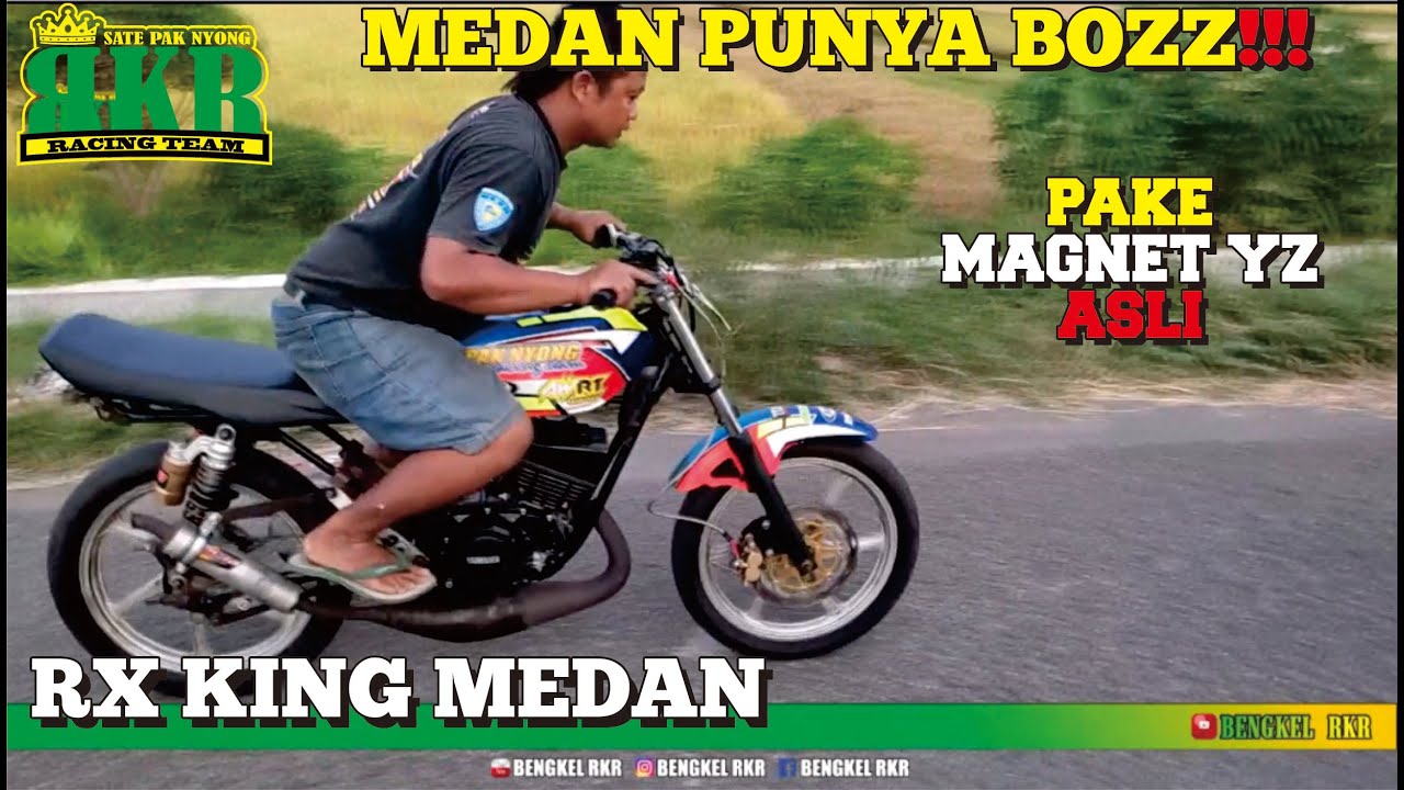 Tes Mesin Rx King Medan Pake Magnet YZ Asli
