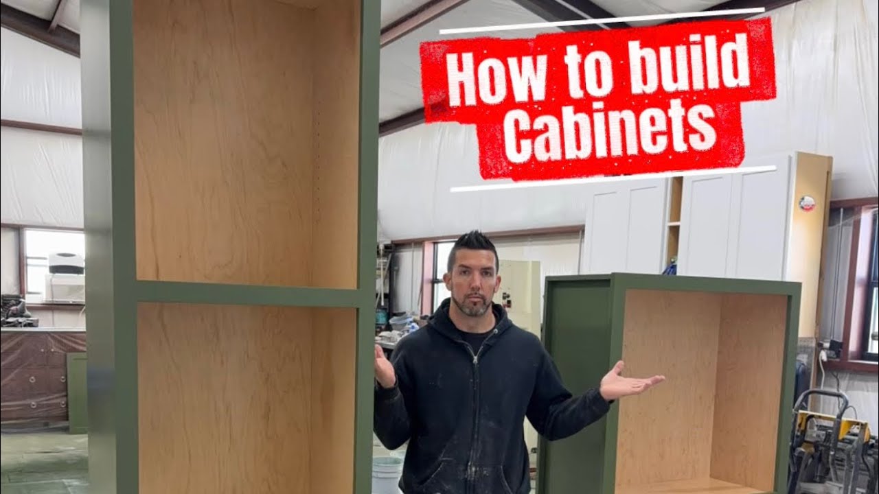 How to build cabinets 