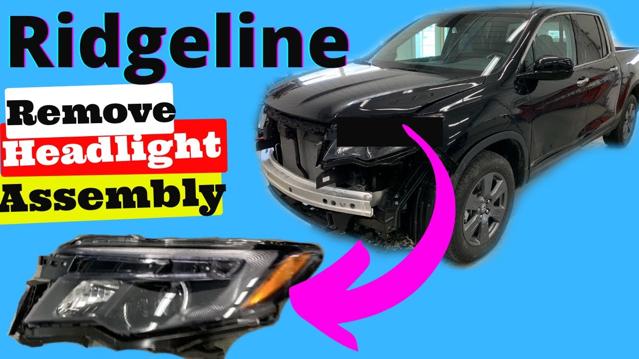 Как снять блок фары &mdash; Honda Ridgeline