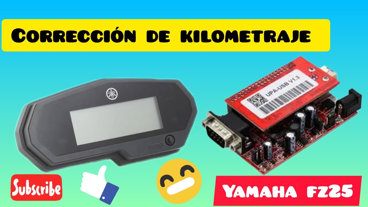 corrección de kilómetros YAMAHA FZ25