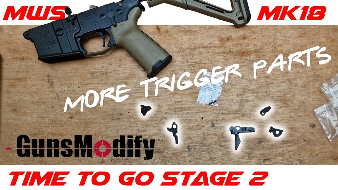 Making The MWS Trigger Even Better - Tokyo Marui MWS MK18 Part 6
